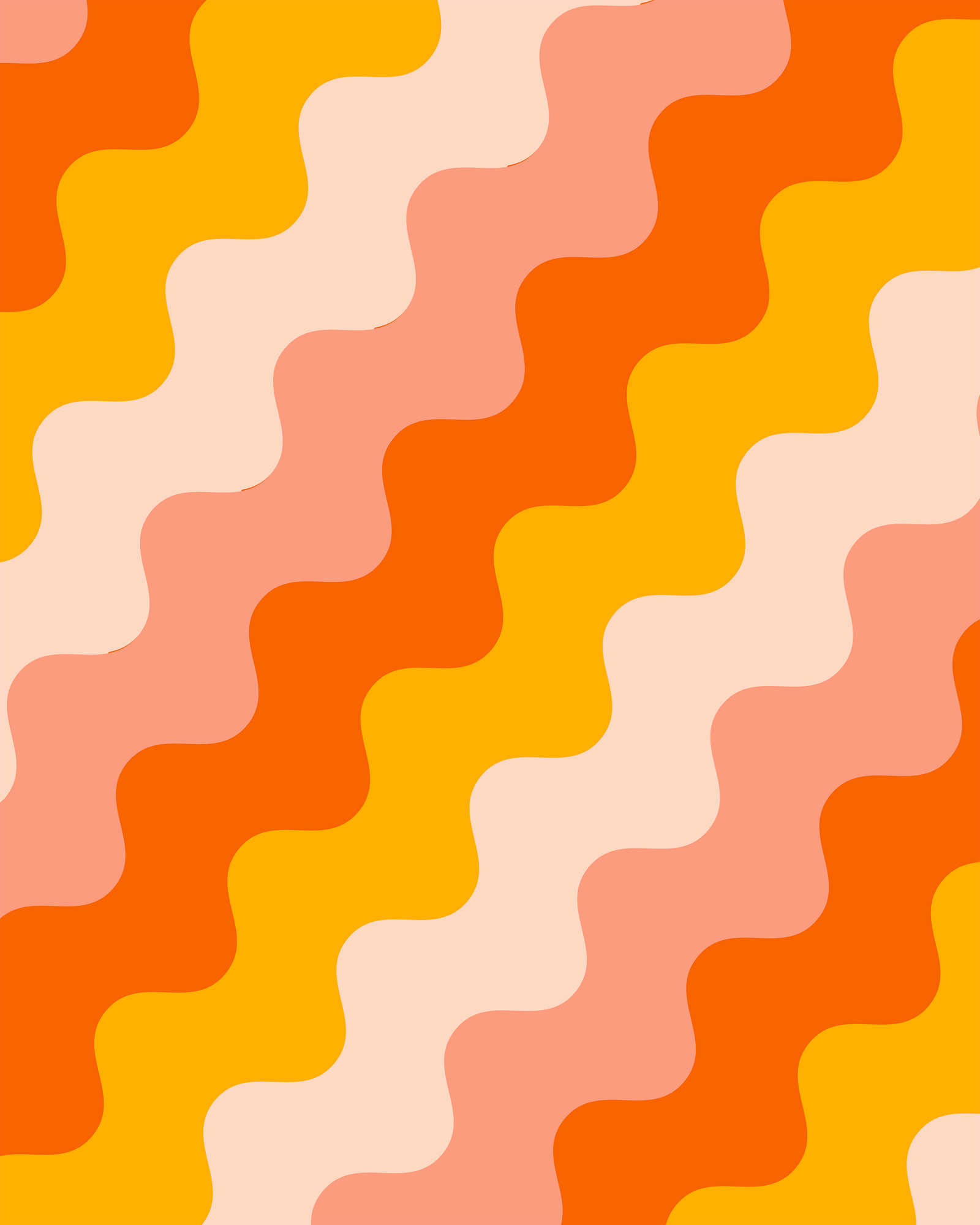 Groovy Funky Retro Background 2